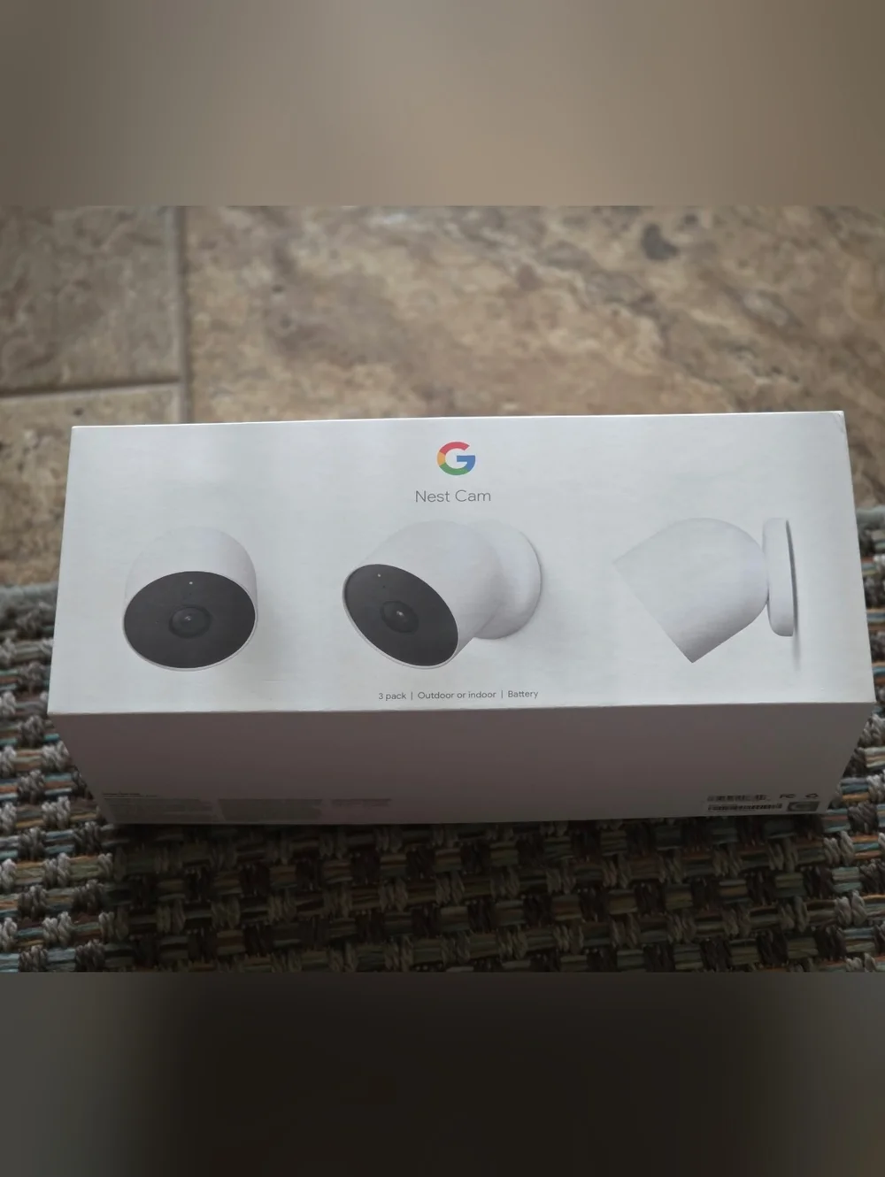 Google Nest Cam (3-Pack) - White